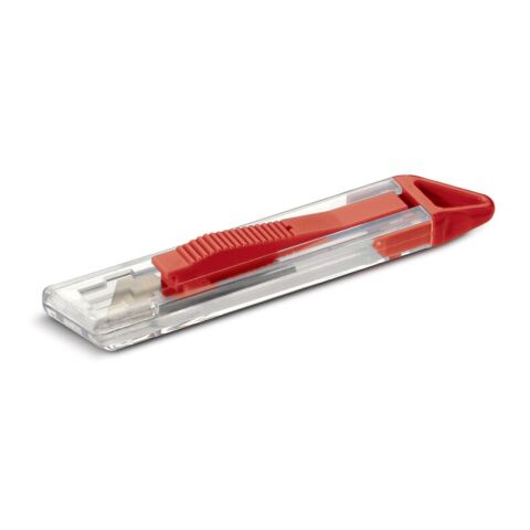 Werbeartikel Cuttermesser – Rot Weiss – mit Logo bedruckt