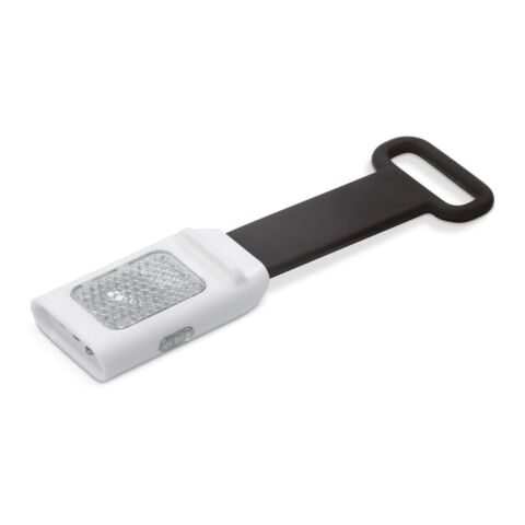 Werbeartikel Faltbares Licht – Schwarz – mit Logo bedruckt