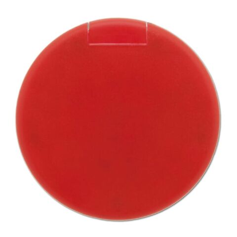 Werbeartikel Pfefferminzdose rund, 62mm – Rot Weiss – mit Logo bedruckt