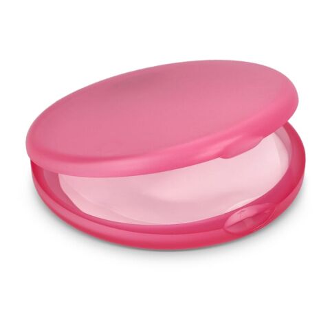 Werbeartikel Veila Seifenblättchen – Rosa – mit Logo bedruckt