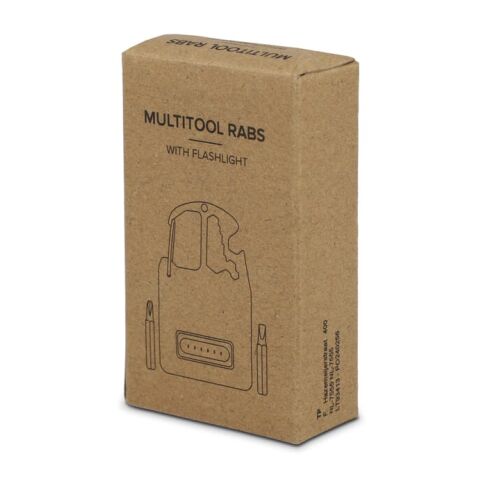 Kompaktes Multitool aus R-ABS &amp; Metall 7 Funktionen