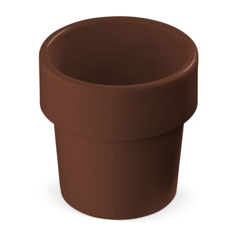 Nachhaltiger Werbeartikel Hot-but-cool Tasse mit Kirschtomatenamen – Braun – mit Logo bedruckt