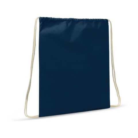 Kordelzugbeutel baumwolle OEKO-TEX® 140g/m² 35x45cm Dunkelblau