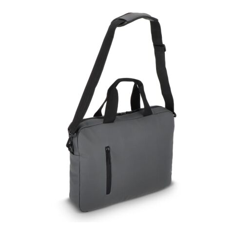 PU SoMa Laptop-Tasche 28 x 38 x 5 cm Grau | ohne Werbeanbringung | Nicht verfügbar | Nicht verfügbar