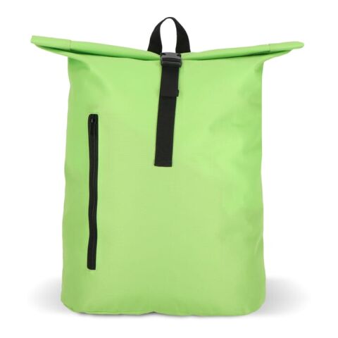 R-PET 600D Rolltop-Rucksack 20L Hellgrün