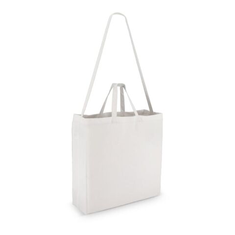 Tragetasche aus Baumwolle OEKO-TEX® 40 x 13 x 44cm 220g/m² Weiss | ohne Werbeanbringung | Nicht verfügbar | Nicht verfügbar