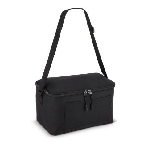 R-PET 600D 6-Dosen-Kühltasche 25 x 14,5 x 15,5 cm 5 l schwarz | ohne Werbeanbringung | Nicht verfügbar | Nicht verfügbar