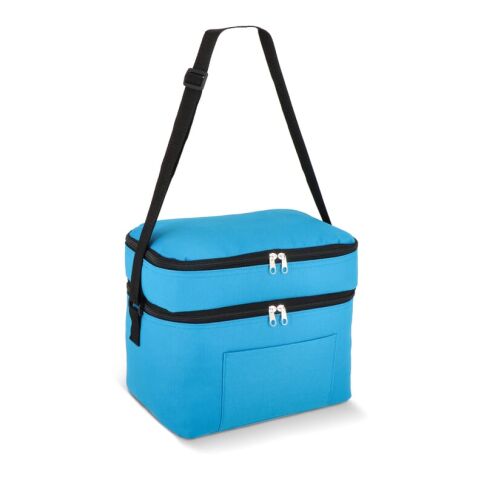 R-PET 600D Doppelfach-Kühltasche 30 x 20 x 25cm 12L