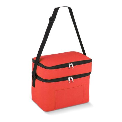 R-PET 600D Doppelfach-Kühltasche 30 x 20 x 25cm 12L