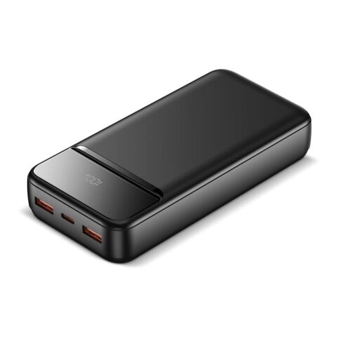 Nolu Powerbank mit LED-Anzeige 20000 mAh schwarz | ohne Werbeanbringung | Nicht verfügbar | Nicht verfügbar