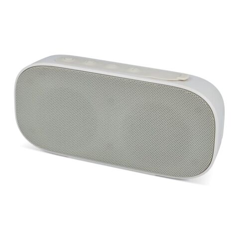 Werbeartikel Tone Bluetooth wasserdichter Lautsprecher 5 W R-ABS – Grau – mit Logo bedruckt