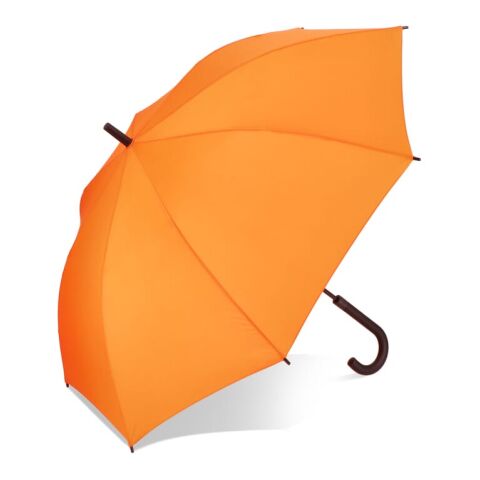 Werbeartikel Verdure 190T Pongee 23" Winddichter Hakenschirm Auto open – Orange – mit Logo bedruckt