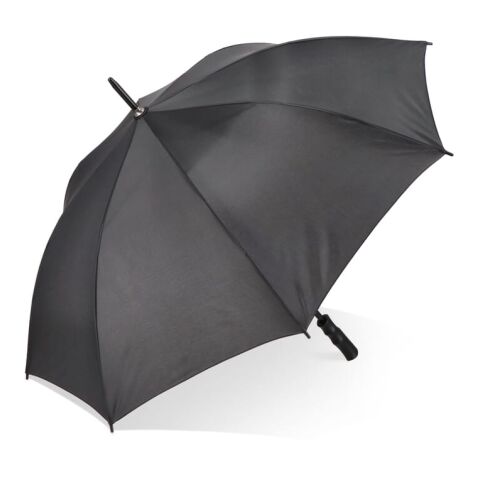 Werbeartikel Bosco 190T Polyester 23" Stockschirm Auto offen – Schwarz – mit Logo bedruckt