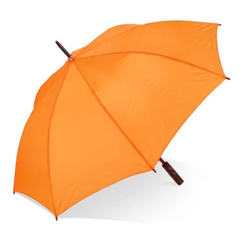 Werbeartikel Bosco 190T Polyester 23" Stockschirm Auto offen – Orange – mit Logo bedruckt