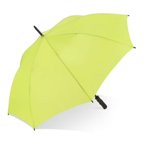 Werbeartikel Bosco 190T Polyester 23" Stockschirm Auto offen – Hellgrün – mit Logo bedruckt