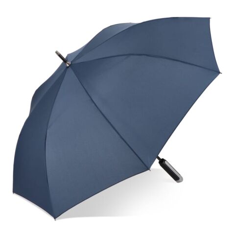 Werbeartikel Emerantia 190T Pongee 23" Stockschirm Auto offen – Dunkelblau – mit Logo bedruckt