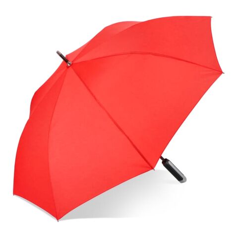 Werbeartikel Emerantia 190T Pongee 23" Stockschirm Auto offen – Rot Weiss – mit Logo bedruckt