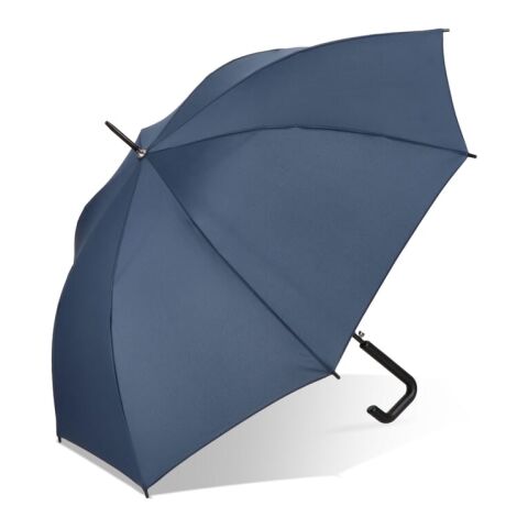 Werbeartikel Mistralwood 190T Pongee 23" Regenschirm Auto offen – Dunkelblau – mit Logo bedruckt