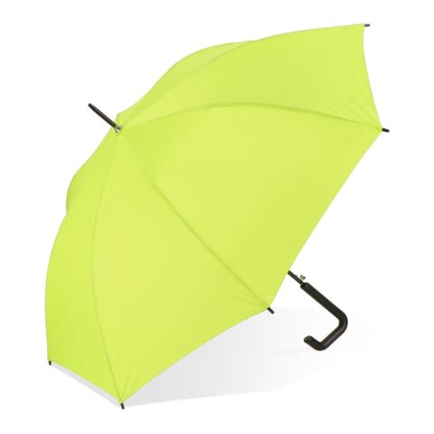 Werbeartikel Mistralwood 190T Pongee 23" Regenschirm Auto offen – Hellgrün – mit Logo bedruckt