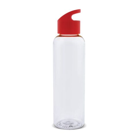 Werbeartikel Loop 600 ml Trinkflasche aus recyceltem R-PET nachhaltig & federleicht – Rot Weiss-Rot Weiss – mit Logo bedruckt