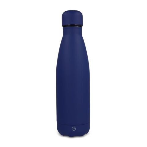 Werbeartikel R-Swing Soft Touch 500ml – Marineblau – mit Logo bedruckt