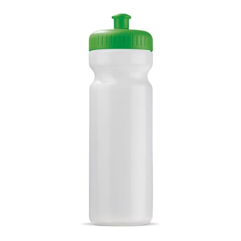 Nachhaltiger Werbeartikel Sportflasche Bio 750 ml – Grün-Grün – mit Logo bedruckt