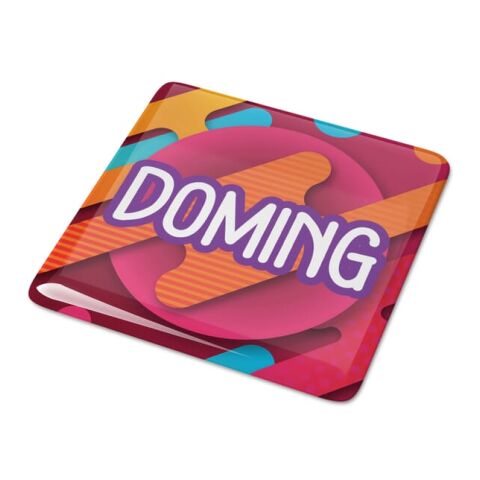 Doming Quadrat 13x13 mm