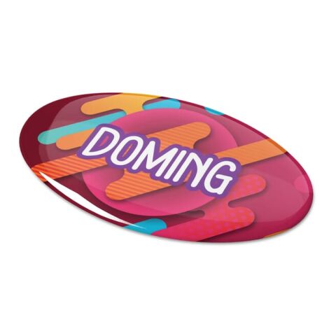 Doming Oval 50x25 mm Weiss | ohne Werbeanbringung | Nicht verfügbar | Nicht verfügbar | Nicht verfügbar