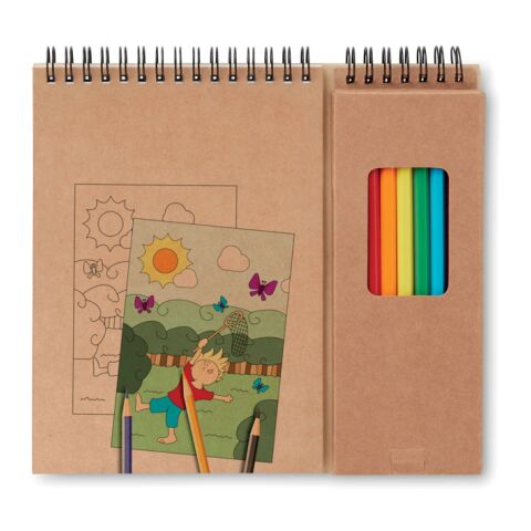 Malset mit 8 Buntstiften