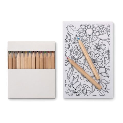 Mal-Set mit 10 Buntstiften