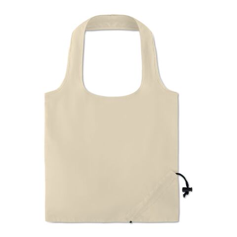 Faltbare Einkaufstasche beige