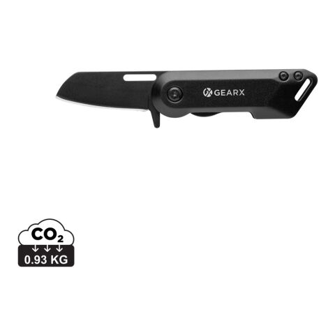 Gear X faltbares Messer schwarz | ohne Werbeanbringung | Nicht verfügbar | Nicht verfügbar
