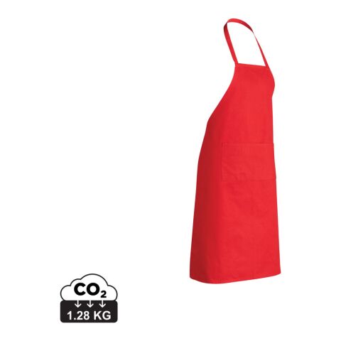 Impact AWARE™ recycelte Baumwollschürze 180gr rot | ohne Werbeanbringung | Nicht verfügbar | Nicht verfügbar | Nicht verfügbar