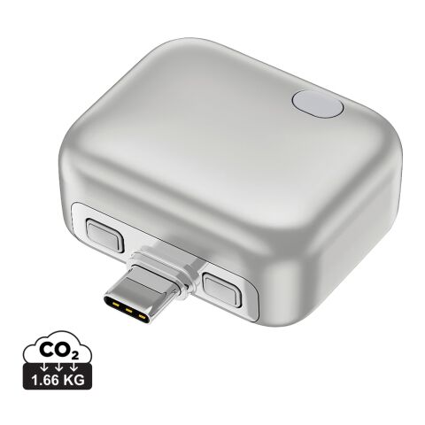 ChargeGuard RCS USB-C-Adapter mit automatischer Abschaltung silber