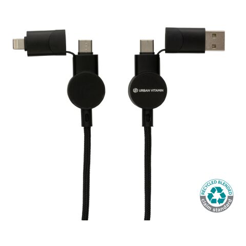 Oakland RCS rKunststoff 1,2m 6-in-1 Fast-Charging 45W Kabel