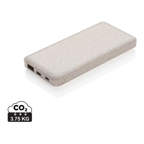 10.000 mAh Weizenstroh Powerbank