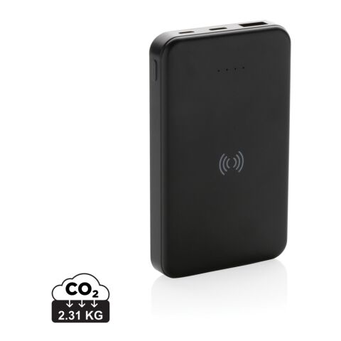 5.000mAh 5W Wireless Powerbank aus RCS recyceltem Kunststoff