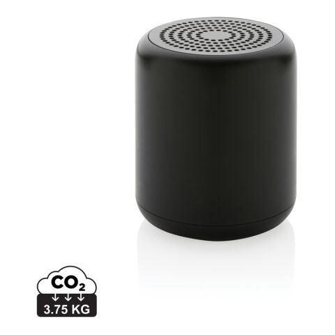 5W Wireless Speaker aus RCS recyceltem Kunststoff schwarz | ohne Werbeanbringung | Nicht verfügbar | Nicht verfügbar