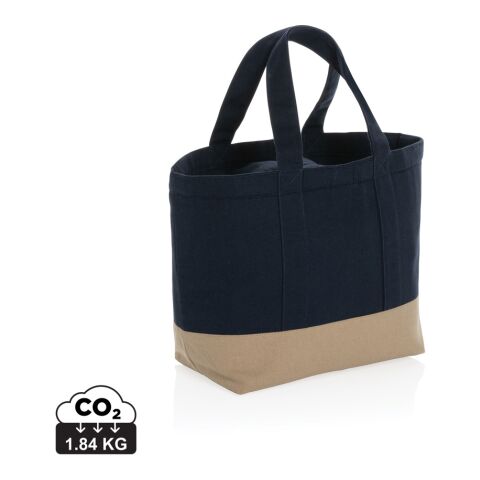 Impact Aware™ 285g/m² ungefärbte rCanvas-Kühltasche navy blau | ohne Werbeanbringung | Nicht verfügbar | Nicht verfügbar