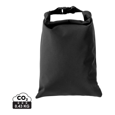 Snackstrap faltbarer Lunchbag aus AWARE™ rPET 30 x 20cm schwarz