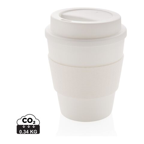Wiederverwendbarer Kaffeebecher 350ml weiß | ohne Werbeanbringung | Nicht verfügbar | Nicht verfügbar