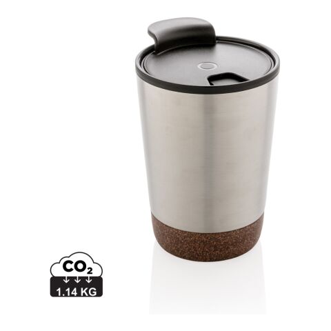 Kork Kaffeebecher silber | ohne Werbeanbringung | Nicht verfügbar | Nicht verfügbar | Nicht verfügbar