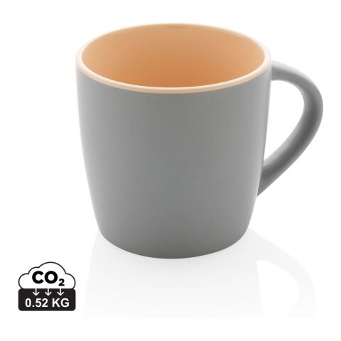 Keramiktasse innen coloriert, 300ml