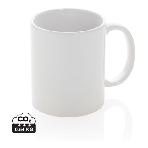 Basic Keramiktasse weiß-weiß | ohne Werbeanbringung | Nicht verfügbar | Nicht verfügbar