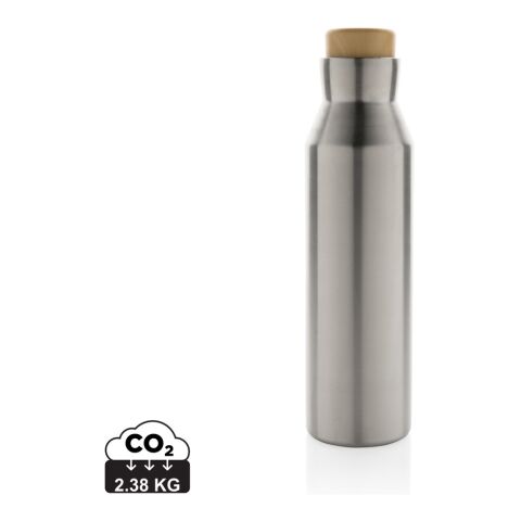 Gaia Vakuumflasche aus RCS recyceltem Stainless-Steel silber | ohne Werbeanbringung | Nicht verfügbar | Nicht verfügbar