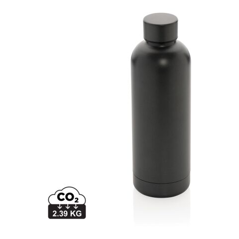 Werbeartikel Impact doppelwandige Stainless Steel Vakuum-Flasche – grau – mit Logo bedruckt
