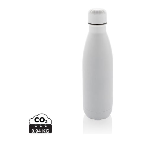 Eureka Wasserflasche aus RCS-recyceltem Stainless-Steel weiß | ohne Werbeanbringung | Nicht verfügbar | Nicht verfügbar