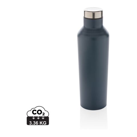 Moderne Vakuum-Flasche aus Stainless Steel blau | ohne Werbeanbringung | Nicht verfügbar | Nicht verfügbar