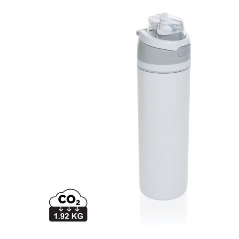 Omni Sip verschließbare Flasche aus RCS-reSteel, 700ml weiß | ohne Werbeanbringung | Nicht verfügbar | Nicht verfügbar