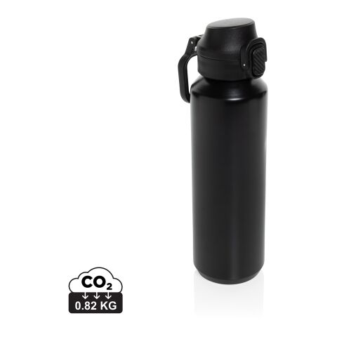 Via RCS Re-Steel Sportflasche mit Verschluss, 600ml schwarz | ohne Werbeanbringung | Nicht verfügbar | Nicht verfügbar